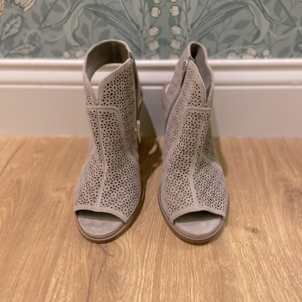 Vince Camuto Spring Peep Toe Booties